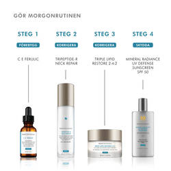 Hudvårdsrutiner morgon