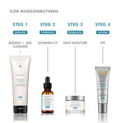 Hudvårdsrutiner morgon