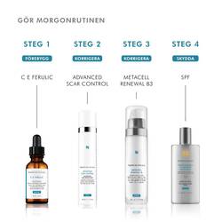 Hudvårdsrutiner morgon